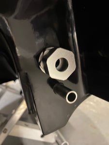 Yamaha Superjet Steering Cable Hull Fitting & Nut Aluminum