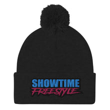 Load image into Gallery viewer, Showtime Freestyle Pom-Pom Beanie