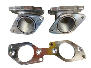 thumbnail image 2 of VTC Stainless Steel Single Carb Manifold For Vulcan VN 700 & 750 – Brushed Finish 2 of 6