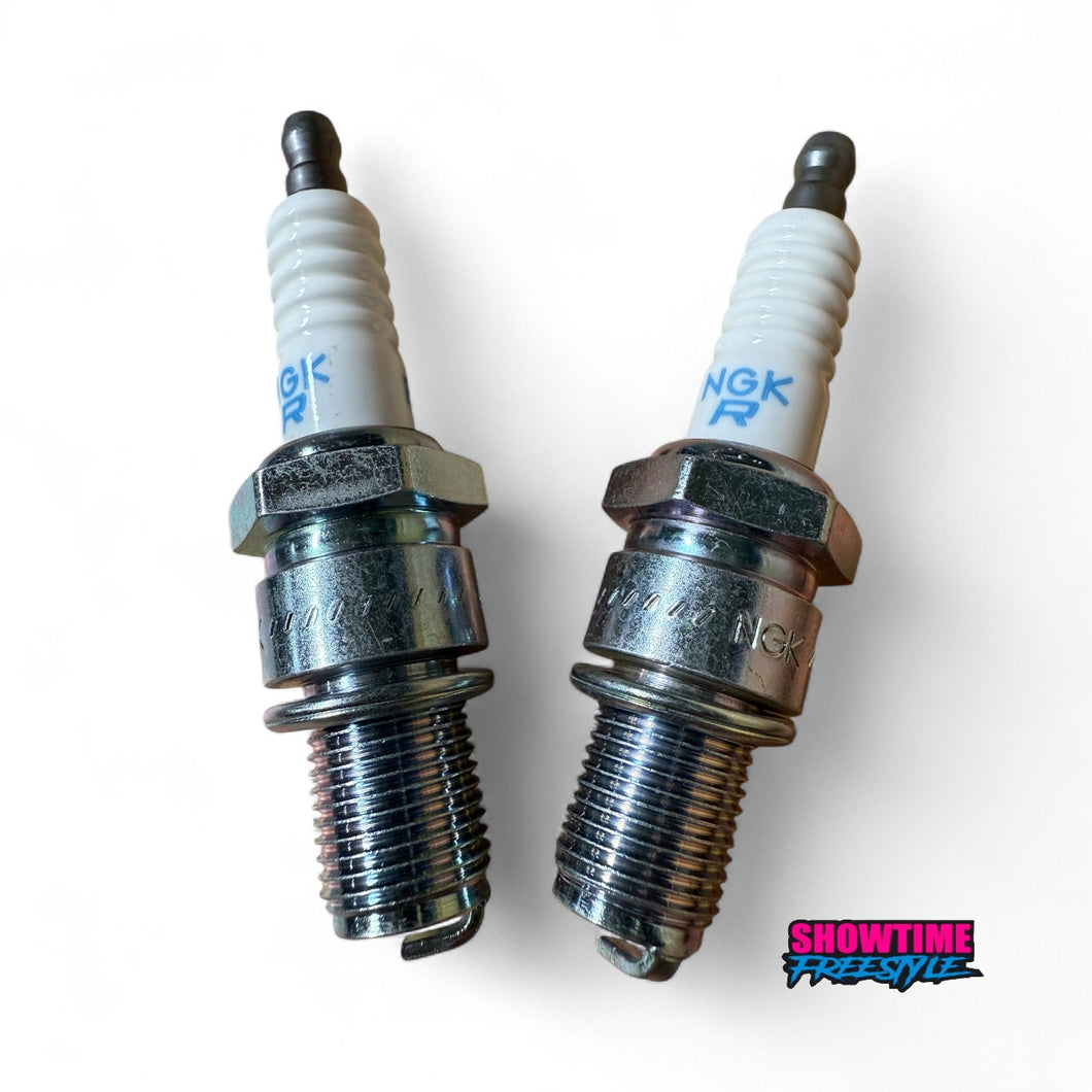 Ngk BR8ES Solid Tip Spark Plug (2 Pack)