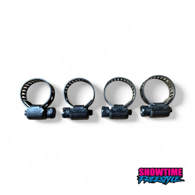 Full Stainless Hose Clamps 1/2 & 3/8 Cooling Line (Pack Of 4)