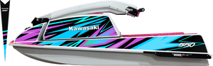 Kawasaki 550 Jet Ski Decal Kit