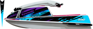 Kawasaki 550 Jet Ski Decal Kit