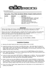 Load image into Gallery viewer, Yamaha ADA Girdled Head Kit Complete Inc Hardware