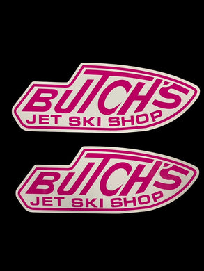 Butch's Jet Ski Shop Stickers