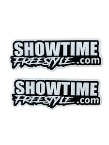 Showtime Freestyle 2” x 3” Stickers