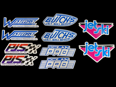 Vintage Logo Sticker Pack