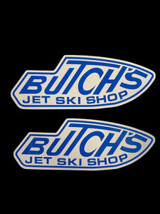 Butch's Jet Ski Shop Stickers