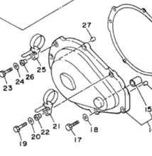 Load image into Gallery viewer, Yamaha OEM Crankcase Cable/Wire Clip