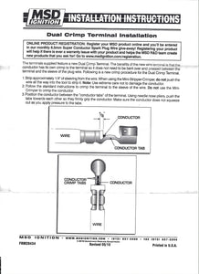 Msd Spark Plug Boot With Terminal (1)