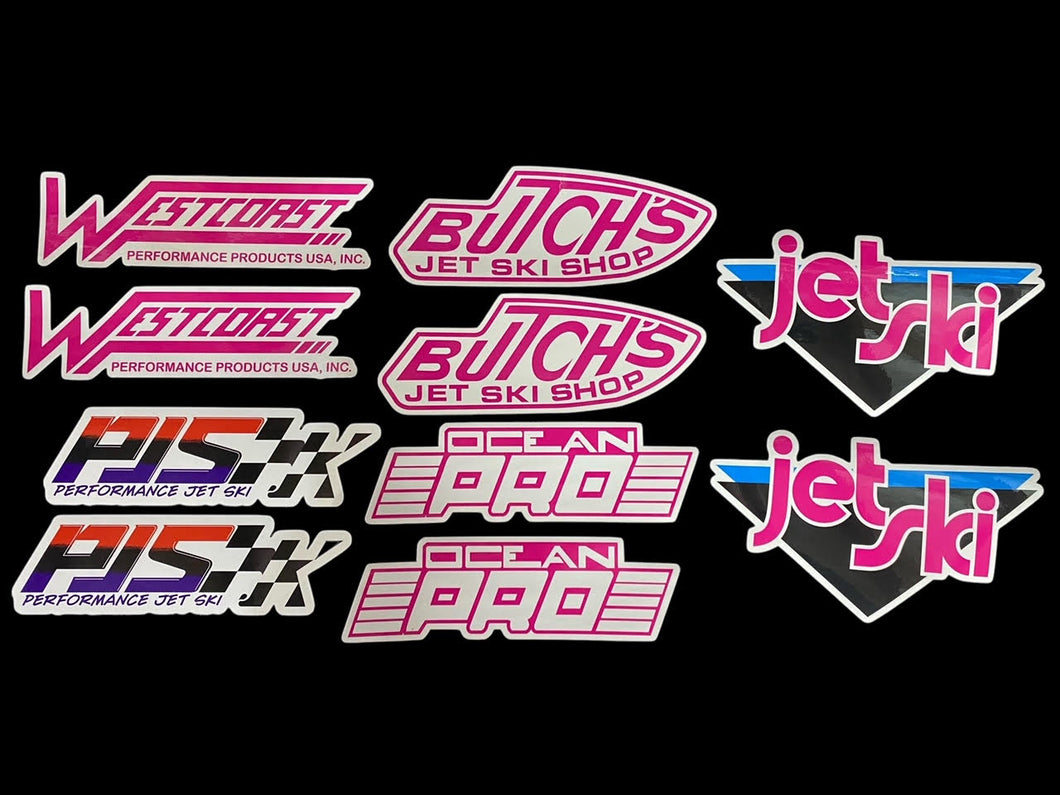 Vintage Logo Sticker Pack