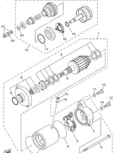 Load image into Gallery viewer, Yamaha Genuine OEM Bendix Idle Gear