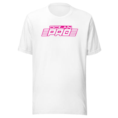 Ocean Pro Unisex t-shirt White/Pink