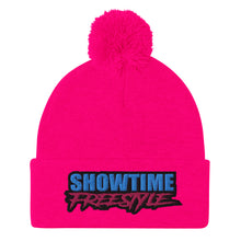 Load image into Gallery viewer, Showtime Freestyle Pom-Pom Beanie